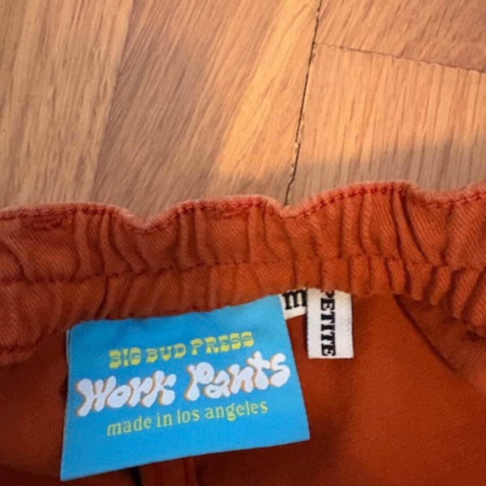 Big Bud Press Rust Orange Work Pants - Picture 6 of 8